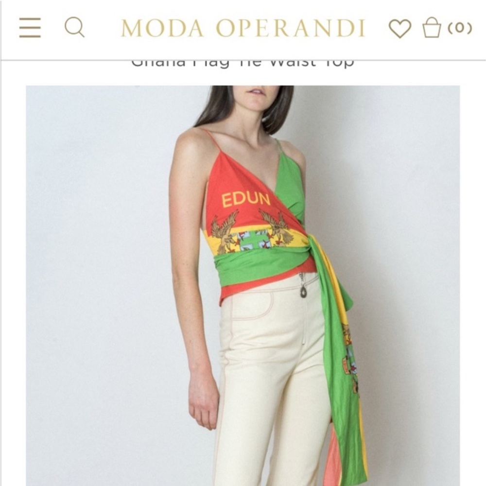 CLOSING SALE Edun top